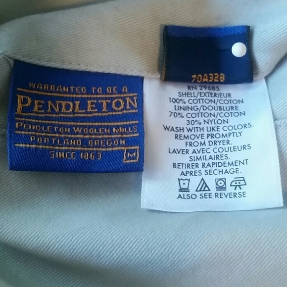 Pendleton reversible Men's jacket EUC Size Medium - Picture 7 of 7
